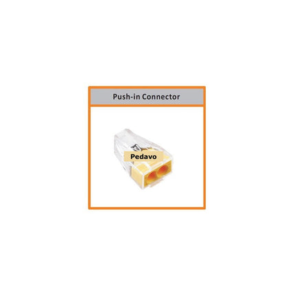 Conector Rapid 2 contacte galben