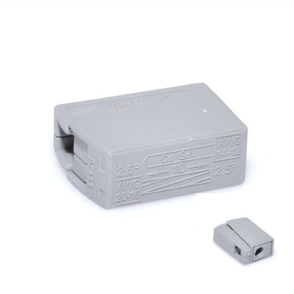 Conector rapid gri prin apasare