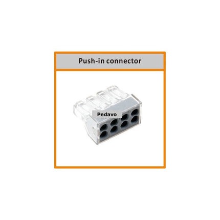 Conector Rapid 8 contacte gri
