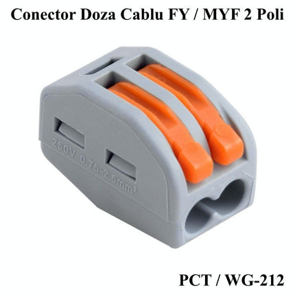 Conector Rapid 2 contacte pentru conectare