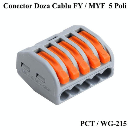 Conector Rapid 5 contacte pentru conectare