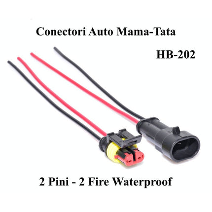 Conector auto 2 fire waterproof