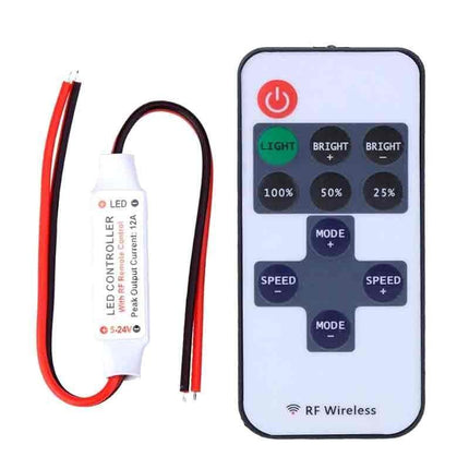 Controler RF wireless banda led telecomanda