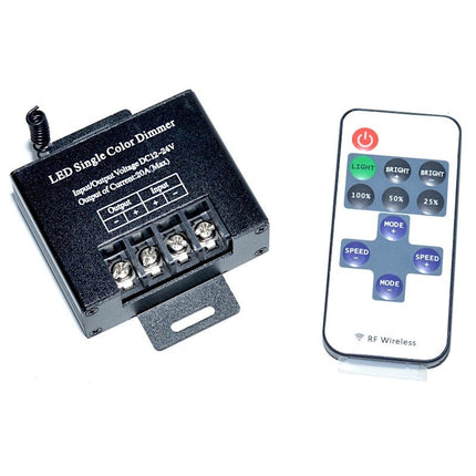 Controler monocrom RF wireless banda led 20A
