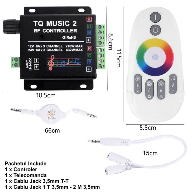 Controler banda led RGB WIFI TQ