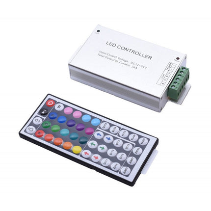 Controler banda led RGB din metal 24V 24A