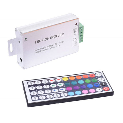 Controler banda led RGB din metal 24V 24A
