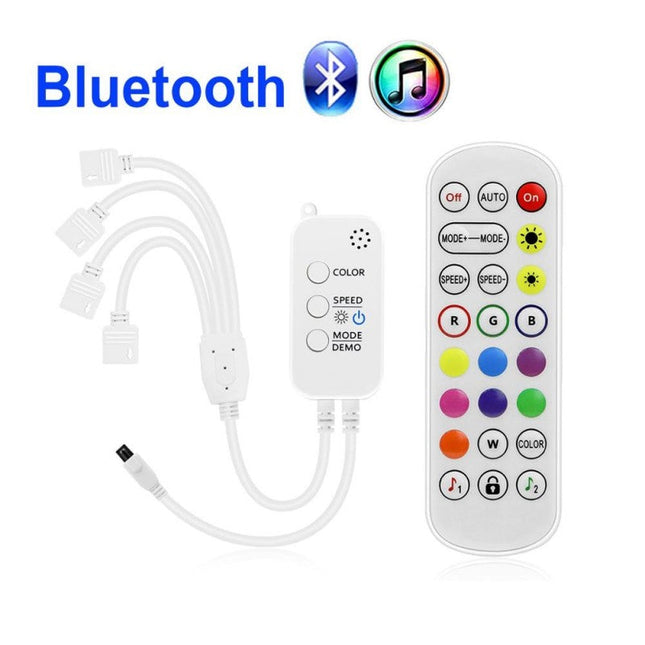 Controler bluetooth telecomanda banda RGB 4-1 - Automatizari si control