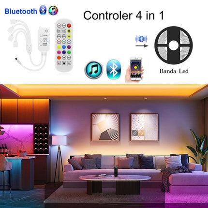 Controler bluetooth telecomanda banda RGB 4-1