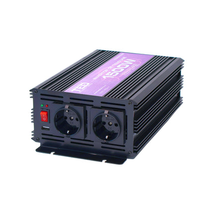 Convertor de la 12V la 230V 1500W unda sinusoidala modificata - TED007056