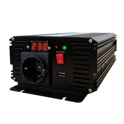 Convertor de la 12V la 230V 500W unda sinusoidala pura - TED000422