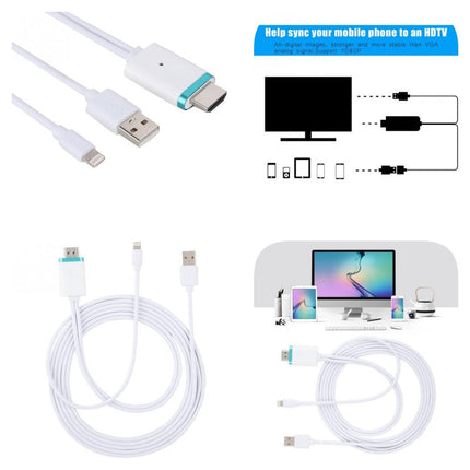 Convertor KIT Cablu MHL Iphone HDTV