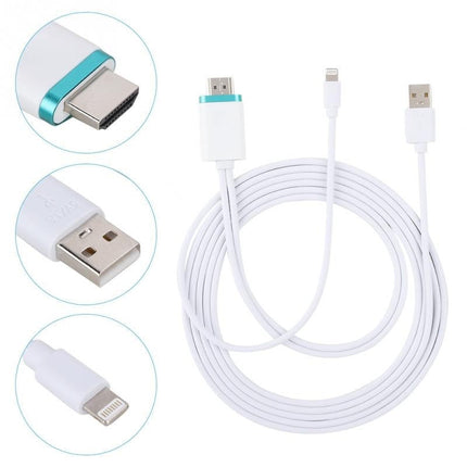 Convertor KIT Cablu MHL Iphone HDTV