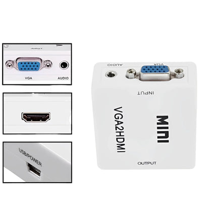 Convertor Mini VGA - HDMI F