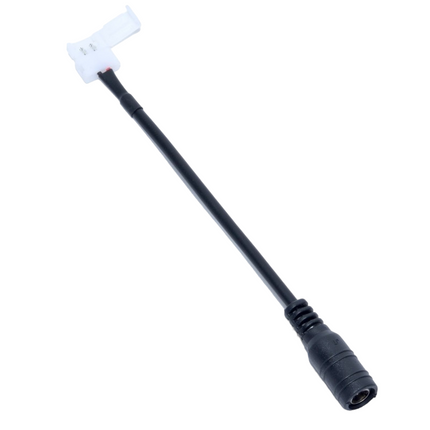 Conector mufa alimentare DC 2,1mm 1mm led