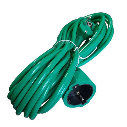 Cablu prelungitor 3x1.5mm cu cupla 10m Alien verde