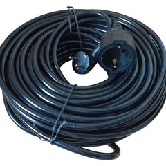 Cablu prelungitor 3x2.5mm cu cupla 20m Alien negru