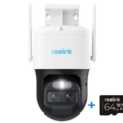 Camera supraveghere 4G Reolink TrackMix LTE (G770), 2K 4MP dual-lens, PTZ, urmarire automata, baterie - imagine 2