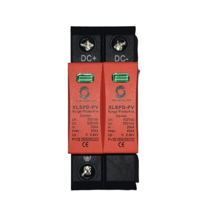Siguranta descarcator supratensiune 500V DC SPD 2P pentru panouri fotovoltaice