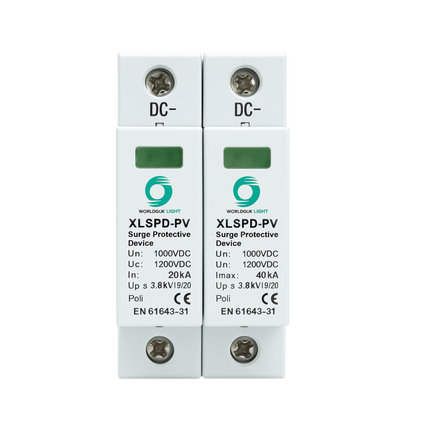 Descarcator supratensiune DC 2P 1000V pentru panouri fotovoltaice