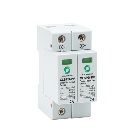 Descarcator supratensiune DC 2P 1000V pentru panouri fotovoltaice