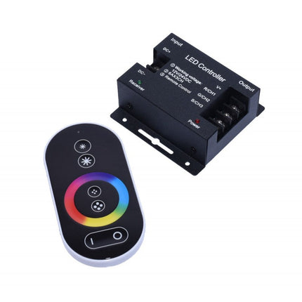 Controler tactil telecomanda banda RGB dimabil 12V 24V