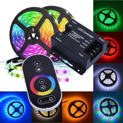 Controler tactil telecomanda banda RGB dimabil 12V 24V