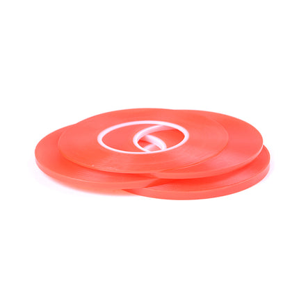 Banda dublu adeziva silicon transparenta 1mm 25m