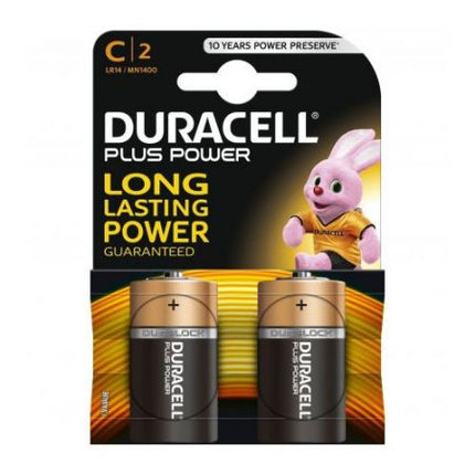 Set 2 baterii R14 Duracell Basic