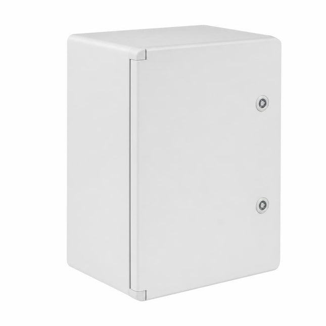 Dulap ABS 300X400X170 cu usa mata si contrapanou metalic