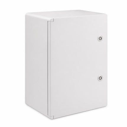 Dulap ABS 400x600x240 cu usa mata si contrapanou metalic