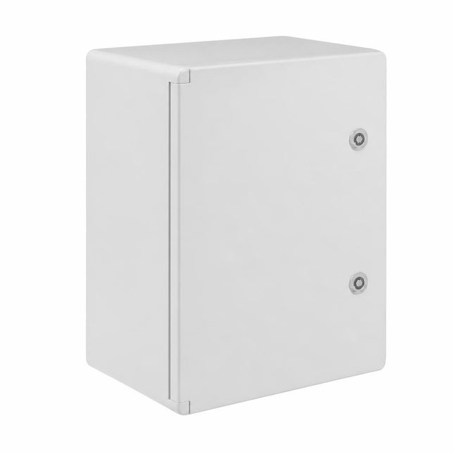 Dulap ABS 500x600x230 cu usa mata si contrapanou metalic