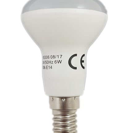 Bec Led E14, model R50, 8W=60W, 2700K, lumina calda