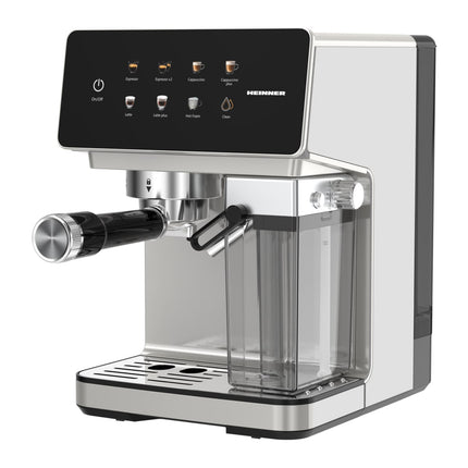 Espressor automat Heinner CreamyBlend HEM-LK20DMLK, 20 bar, 1350 W, rezervor lapte 0.5 L, display tactil - imagine 2