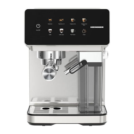 Espressor automat Heinner CreamyBlend HEM-LK20DMLK, 20 bar, 1350 W, rezervor lapte 0.5 L, display tactil - imagine 5
