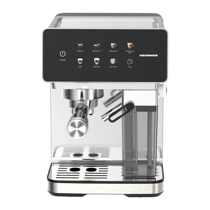 Espressor automat Heinner CreamyBlend HEM-LK20DMLK, 20 bar, 1350 W, rezervor lapte 0.5 L, display tactil - imagine 6