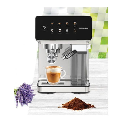 Espressor automat Heinner CreamyBlend HEM-LK20DMLK, 20 bar, 1350 W, rezervor lapte 0.5 L, display tactil - imagine 7