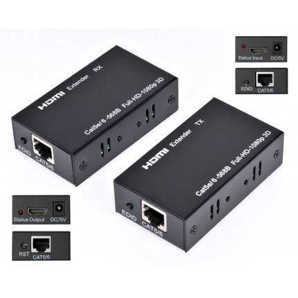 Extender HDMI 60m prin Utp/Ftp Cat