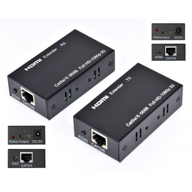 Extender HDMI 60m prin Utp/Ftp Cat - Cabluri si conductori