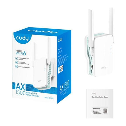 Extender Wi-Fi 6 Cudy RE1500, AX1500 Dual-Band, Mesh, port Ethernet - imagine 6