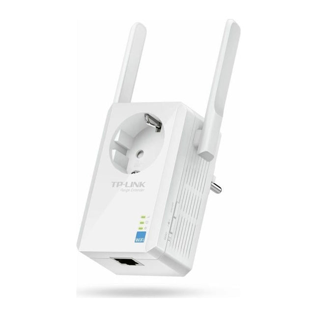 Extender Wi-Fi TP-Link TL-WA860RE, N300, cu priza integrata, port Ethernet