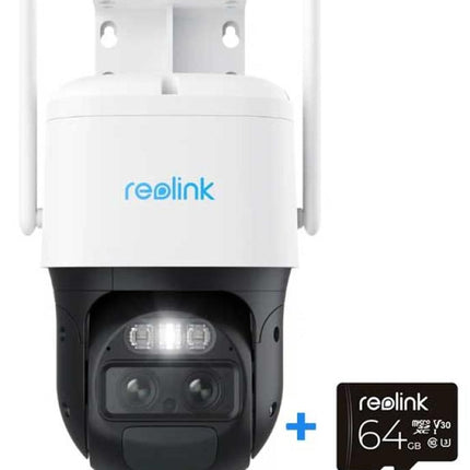 Camera supraveghere 4G Reolink TrackMix LTE (G770), 2K 4MP dual-lens, PTZ, urmarire automata, baterie - imagine 3