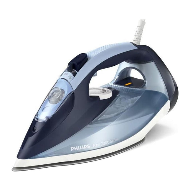 Fier de calcat Philips Azur DST7020/20, 2800 W, abur 50 g/min, jet 250 g, talpa SteamGlide Plus