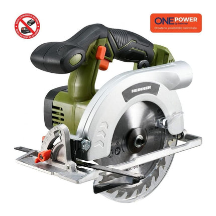 Fierastrau circular cu acumulator Heinner One Power HR-LFC001, 18 V, 165 mm, 4200 rpm (fara acumulator si incarcator)