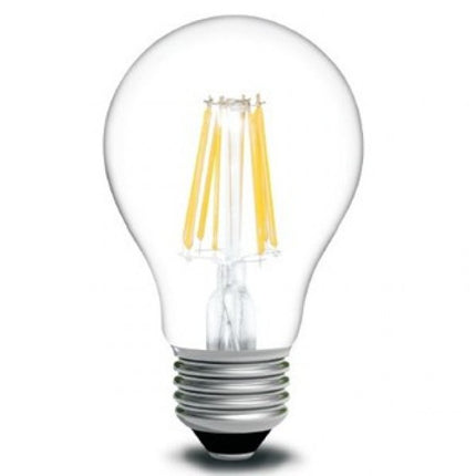 Bec leduri filament 360grade  E27 6W alb cald