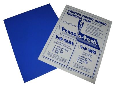 Folie realizare cablaje press-n-peel blue
