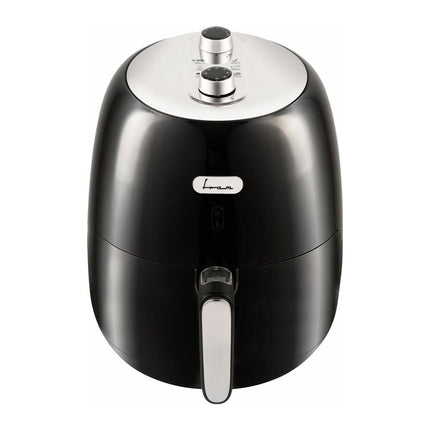 Friteuza cu aer cald Fram FAF-1500BK, 4.3 L, 1500 W, termostat 80-200 °C, timer 30 min, negru