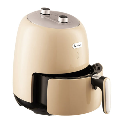 Friteuza cu aer cald Fram FAF-1500CR, 4.3 L, 1500 W, termostat 80-200 °C, timer 30 min, crem - imagine 2