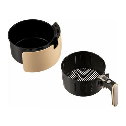 Friteuza cu aer cald Fram FAF-1500CR, 4.3 L, 1500 W, termostat 80-200 °C, timer 30 min, crem - imagine 3