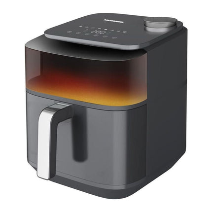 Friteuza cu aer cald Heinner CrispSteam Elite HAF-H7DLST1800, 6.7 L, 1800 W, functie spray apa, fereastra - imagine 2